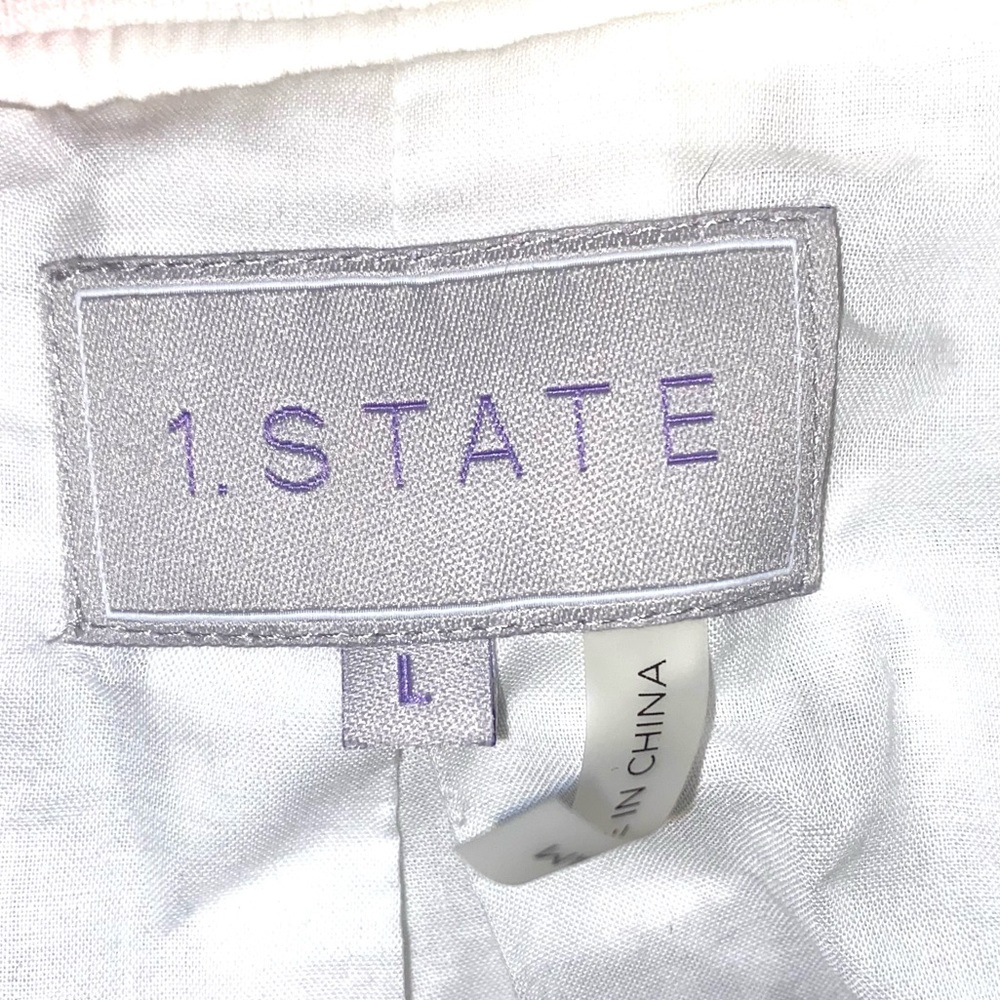 1. State jacket, NWT eyelet bomber jacket ‘at leisure’ in ‘cloud’ size large - Picture 8 of 8